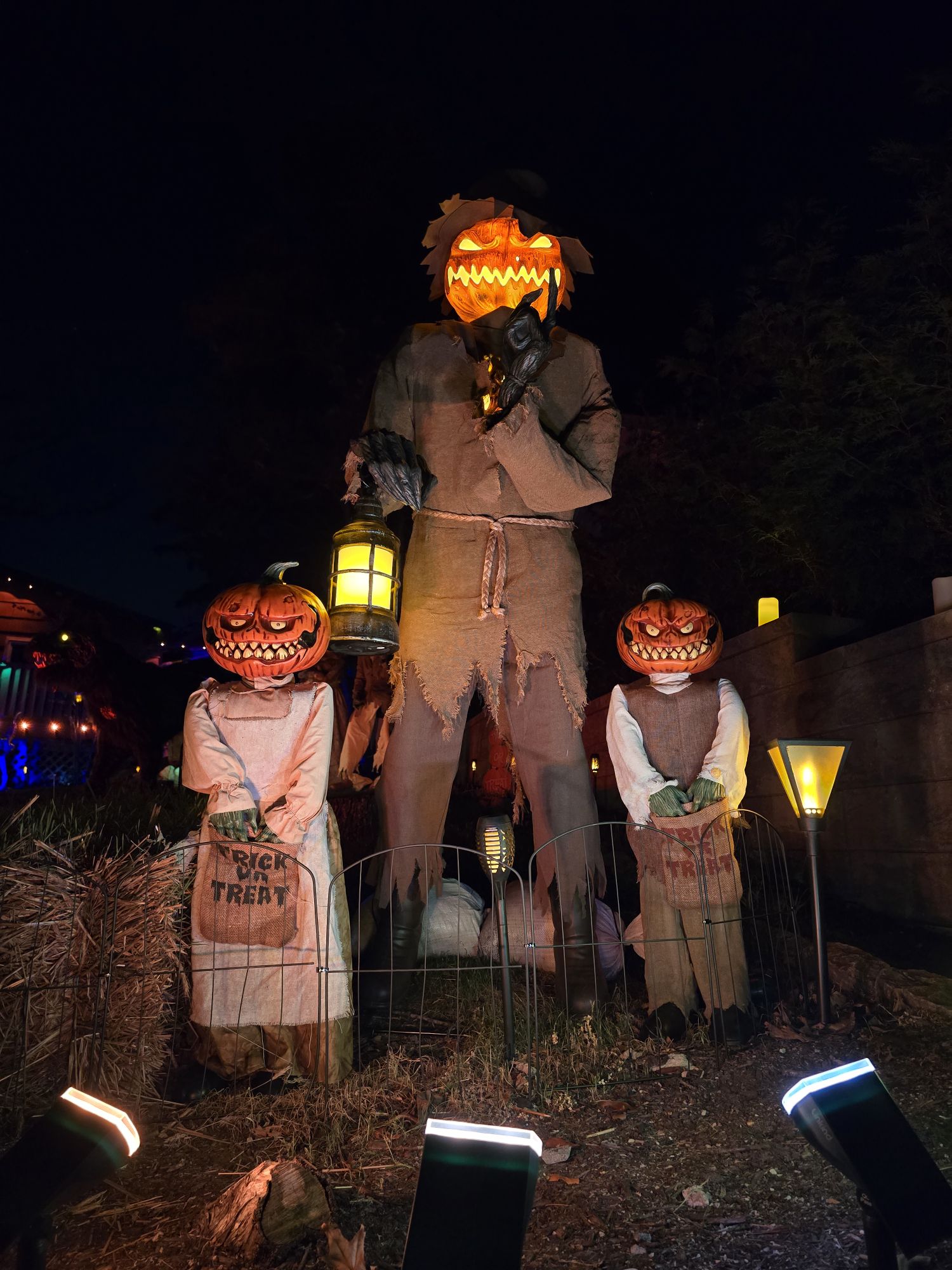 Halloween display at 95 Freya Rd, Rocky Point, NY - photo 1