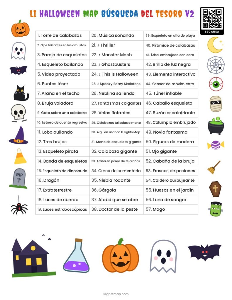 Preview of the Búsqueda del Tesoro V2 sheet