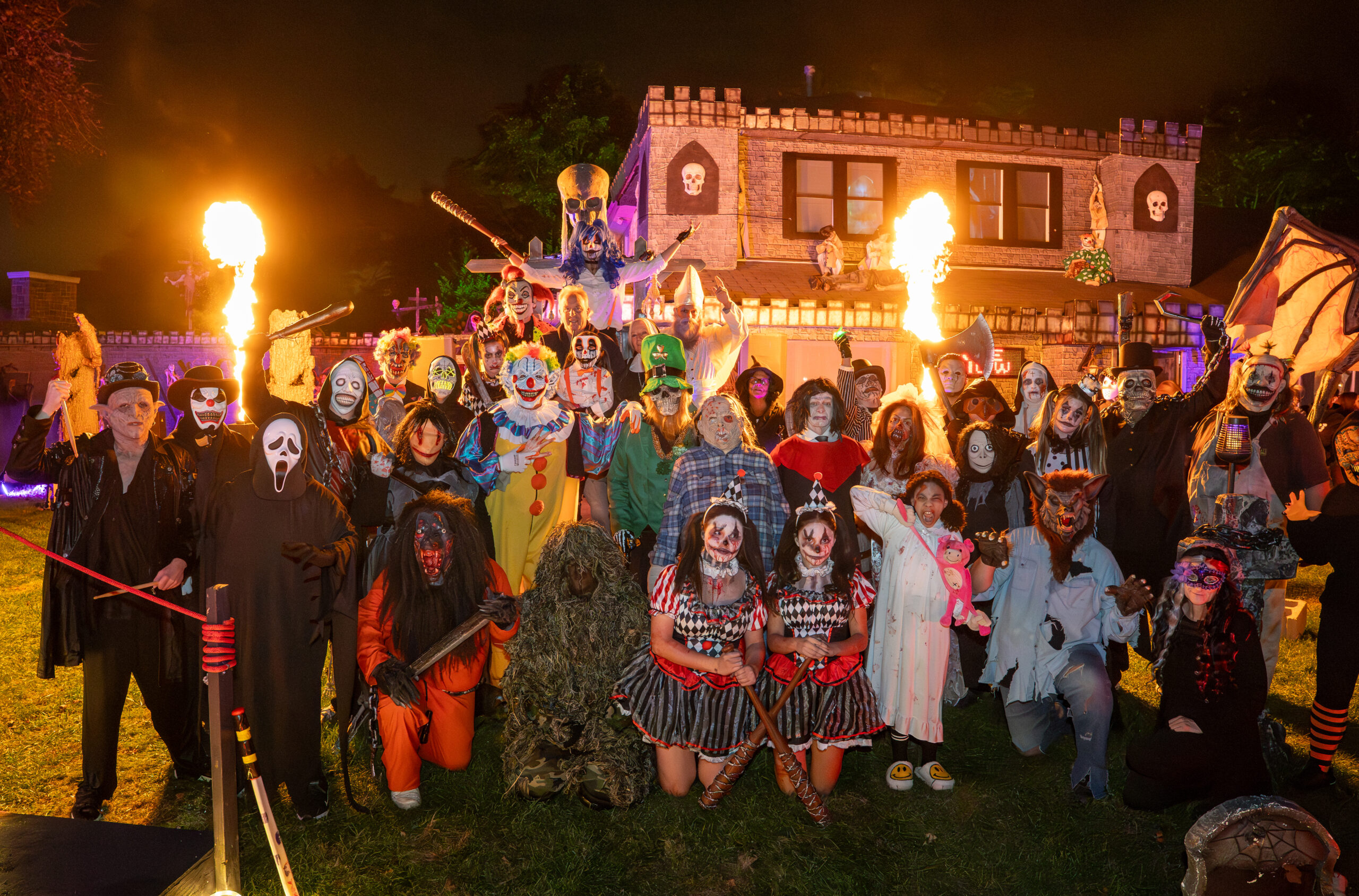 Halloween display at 4 Peppermint Road, Commack, NY - photo 1