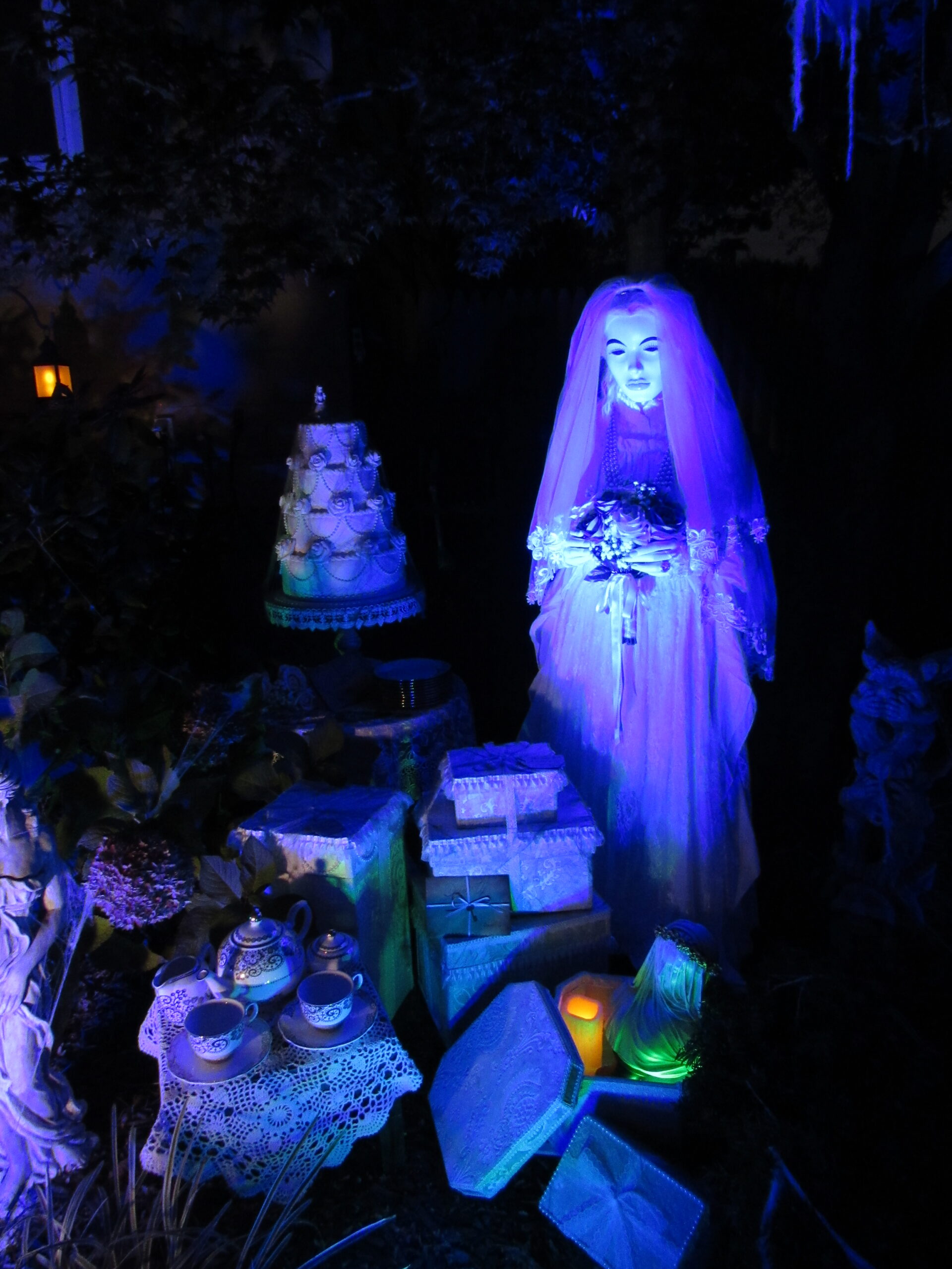 Halloween display at 19 Wenmore lane, Port Jefferson Station, NY - photo 1