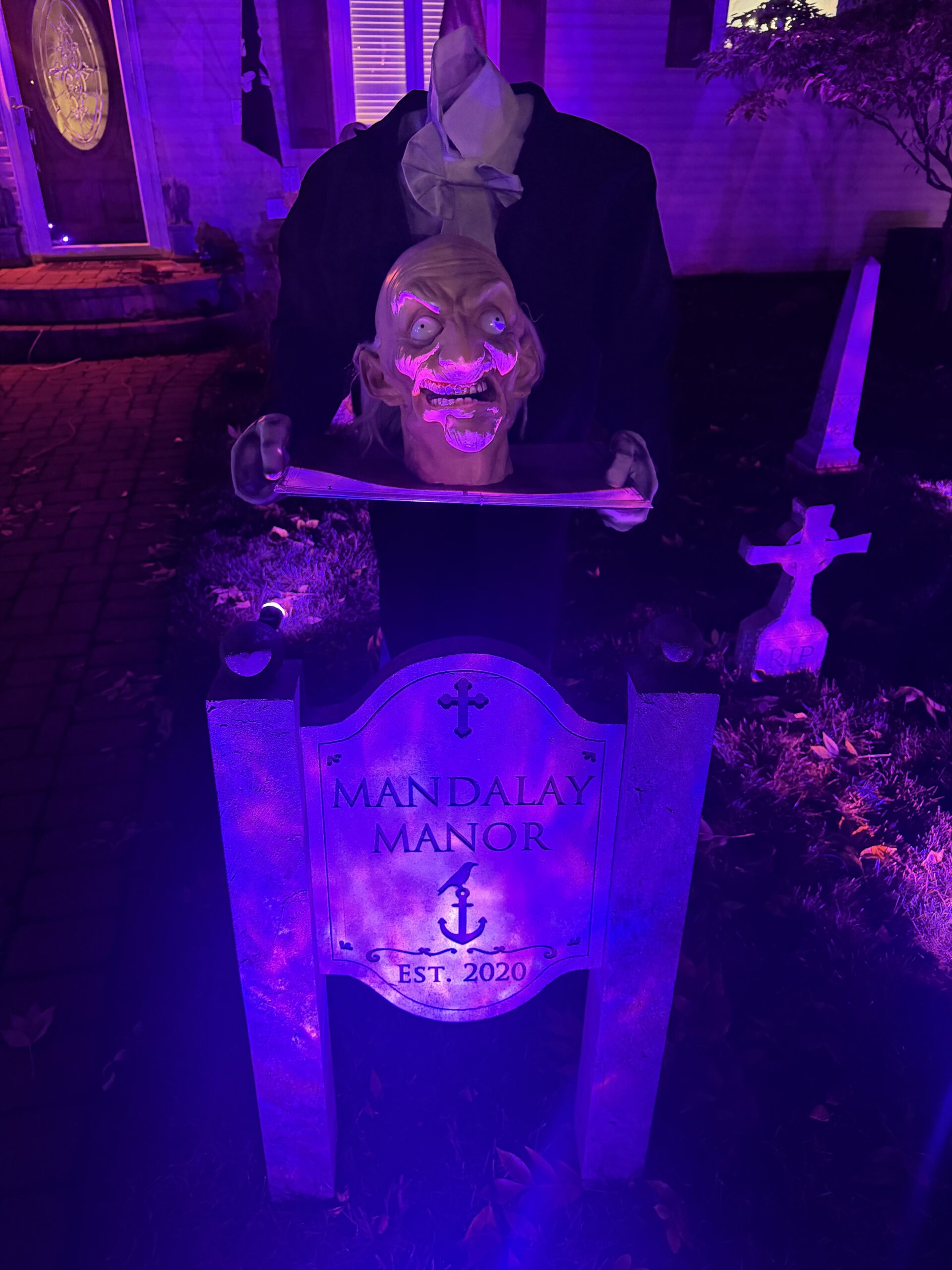Halloween display at 2493 Freeport Street, Wantagh, NY - photo 1