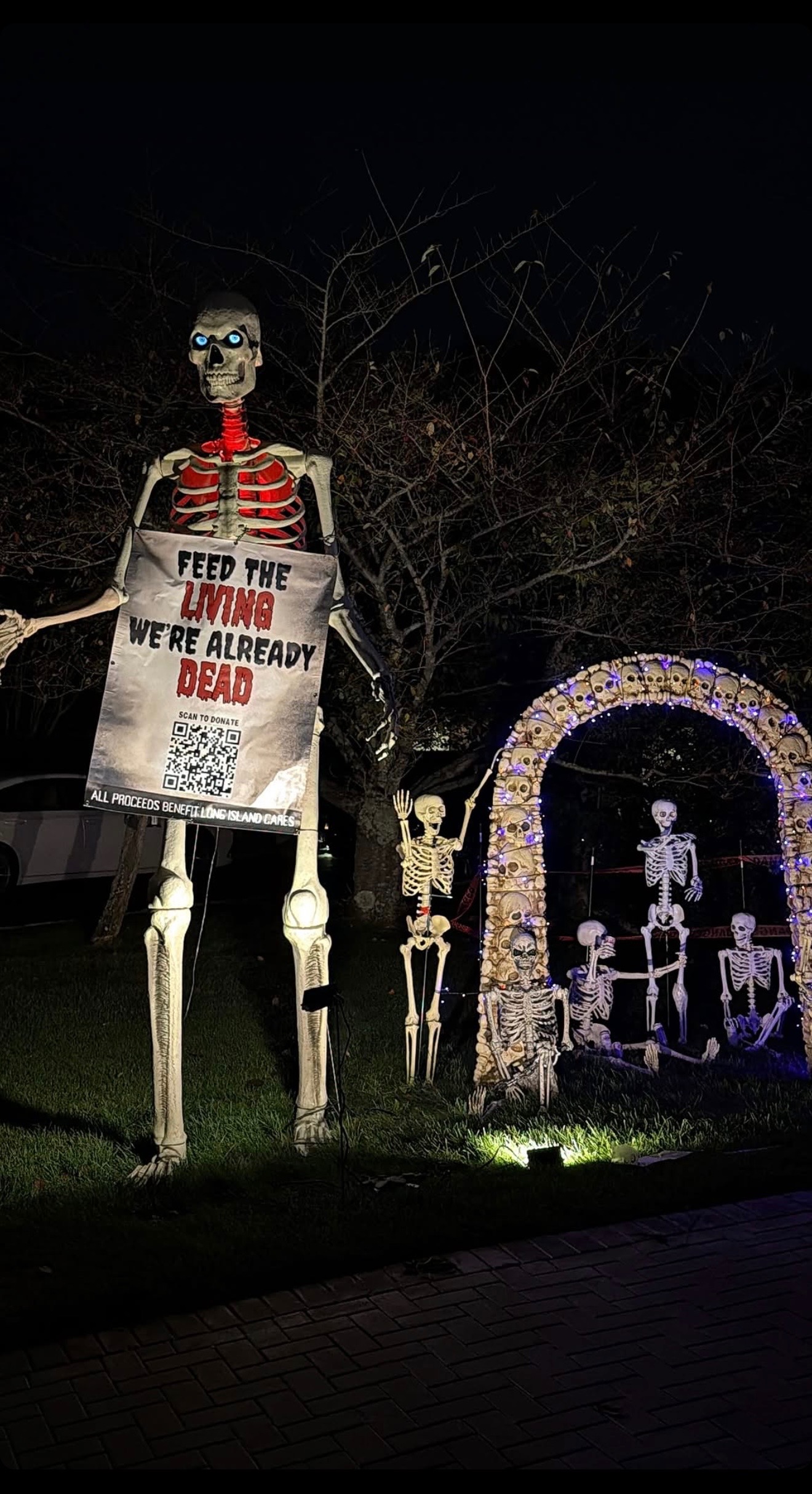 Halloween display at 6 Presidential Drive East, Plainview, NY - photo 1