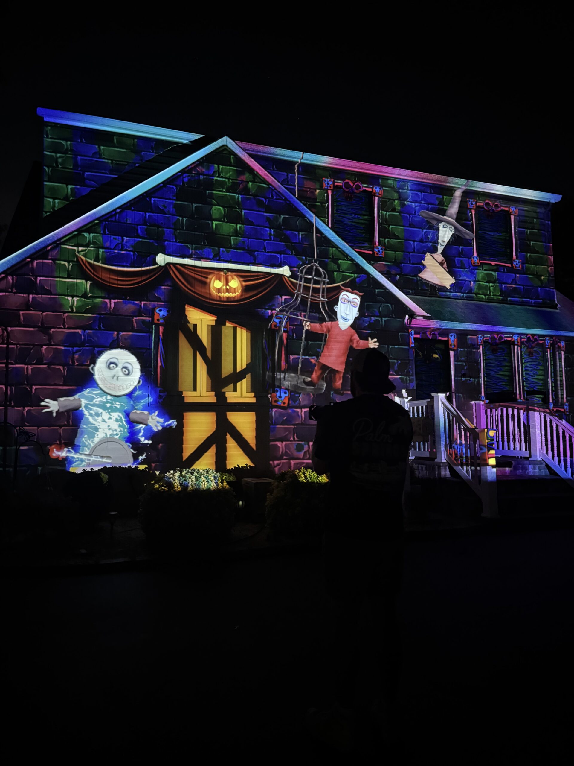 Halloween display at 2 Norfolk Lane, Bethpage, NY - photo 1