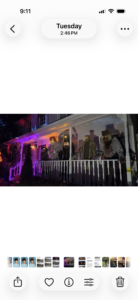Halloween display at 8 FAIRFIELD MANOR DR, Manorville