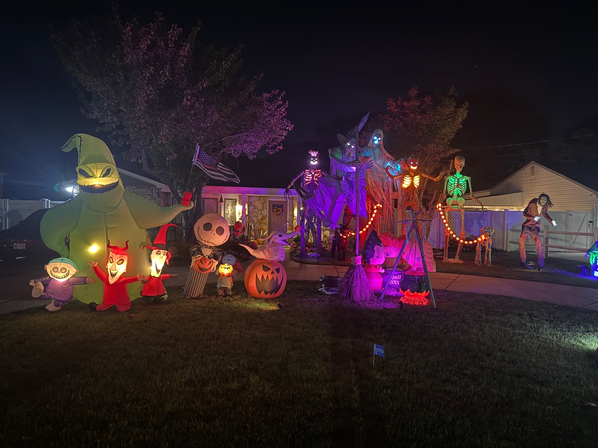 Halloween display at 1039 Terry Road, Ronkonkoma, NY - photo 1