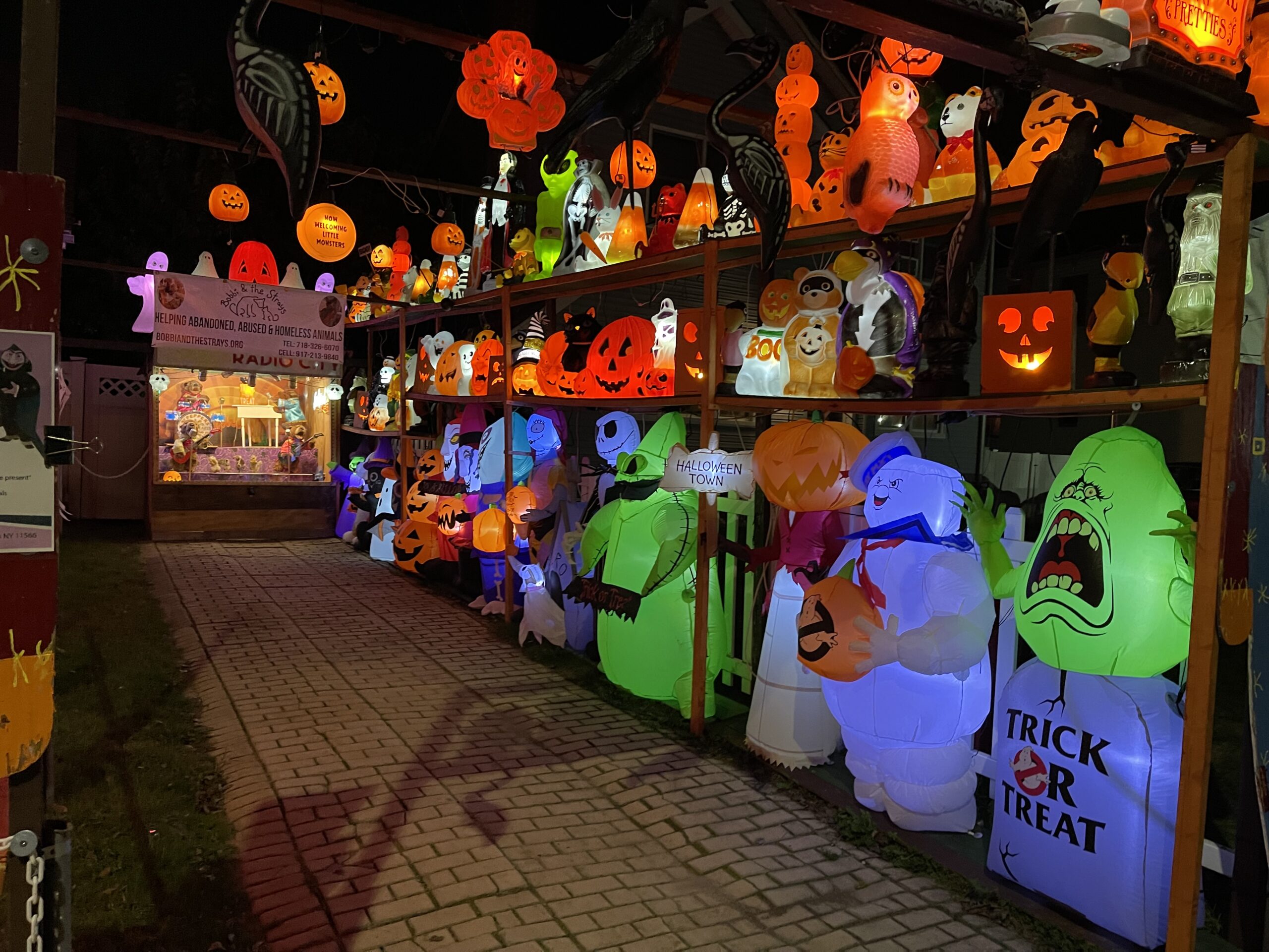 Halloween display at 2509 Yale Place, Merrick, NY - photo 1