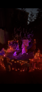 Halloween display at 190 harmony drive, Massapequa Park
