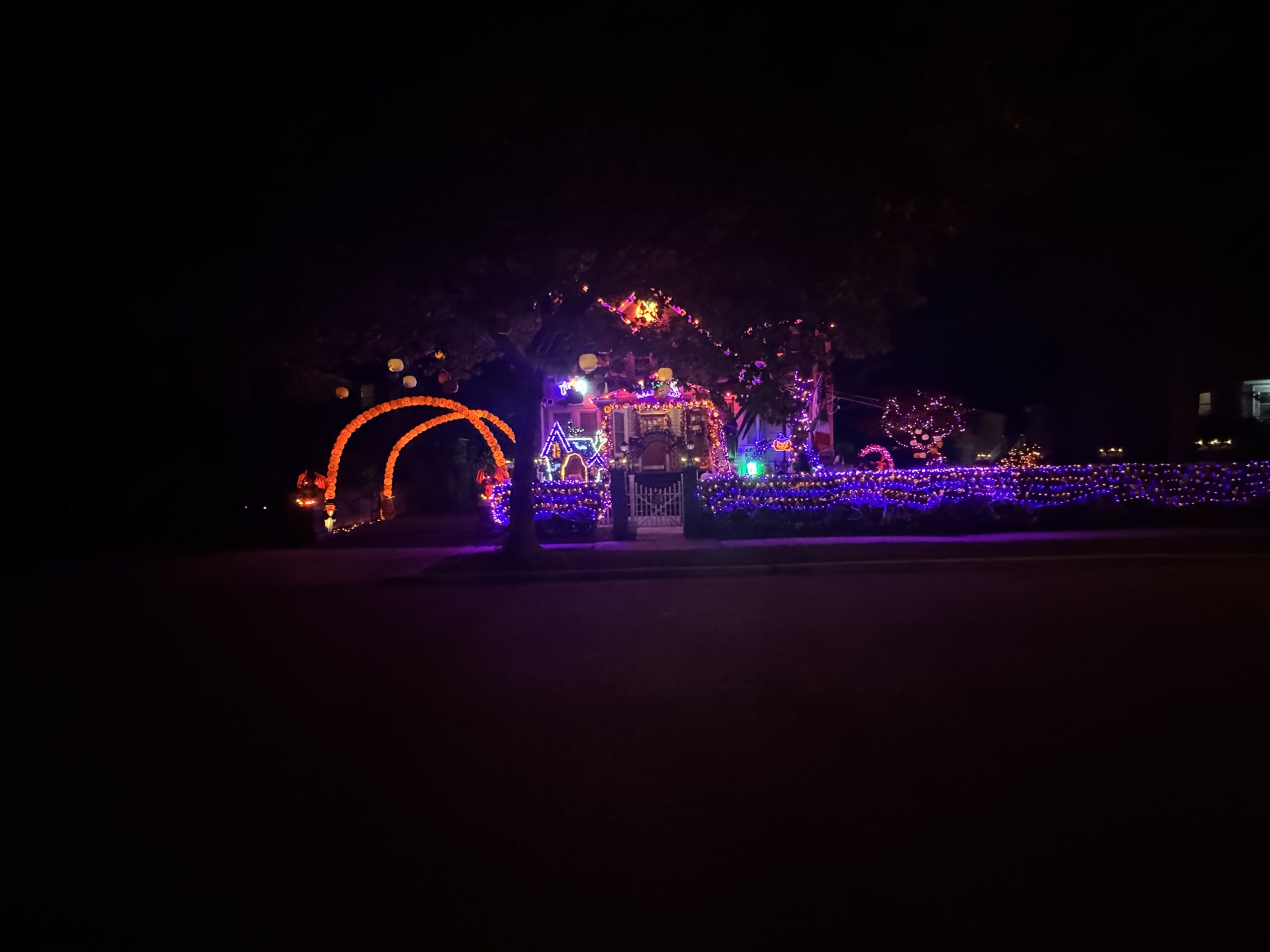 Halloween display at 45 James Street, Babylon, NY - photo 1