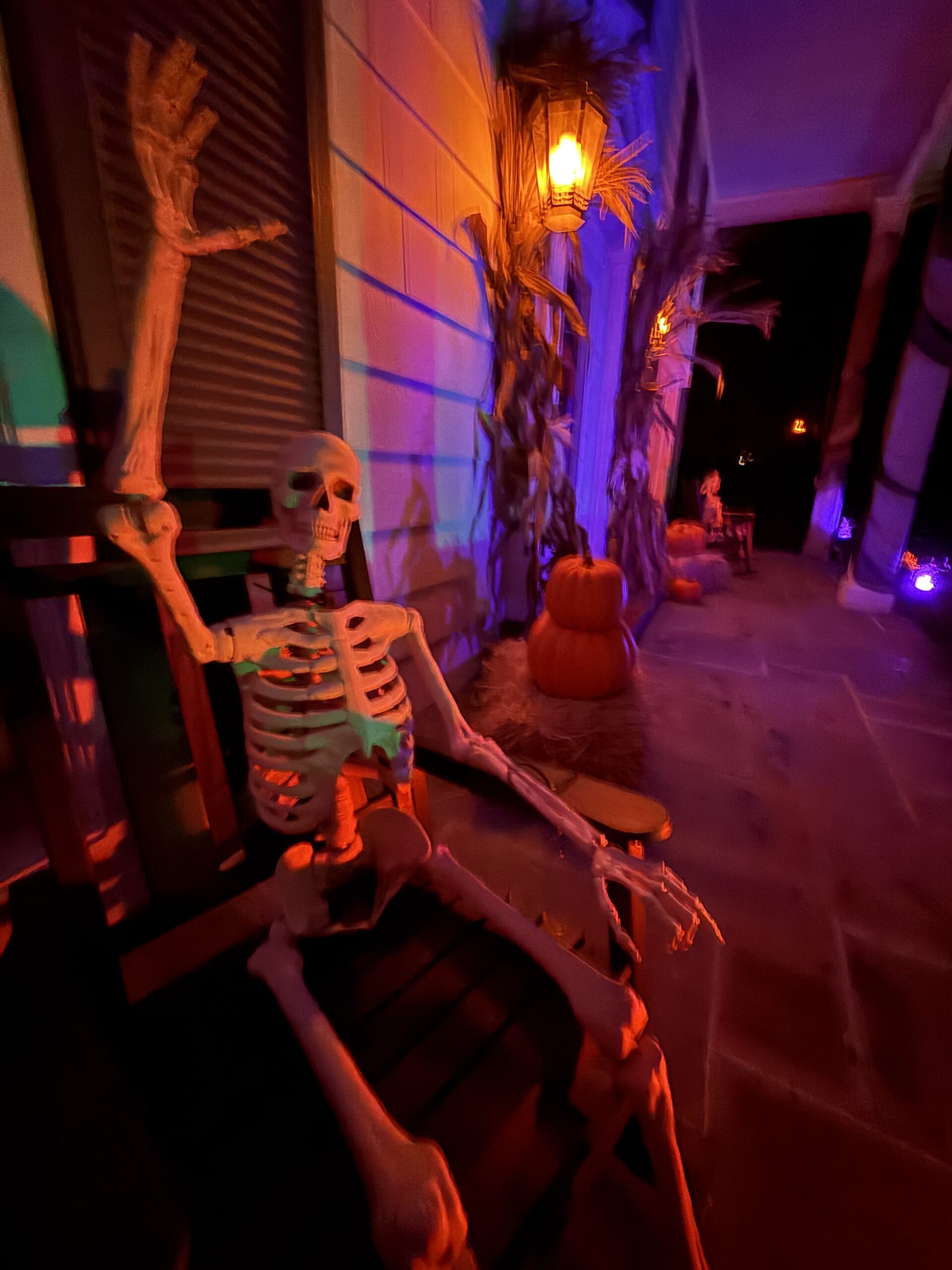 Halloween display at 107 South Country Road, Patchogue, NY - photo 1