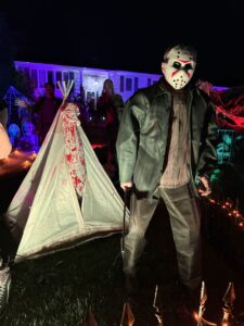 Halloween display at 7 Colgate Drive, Smithtown