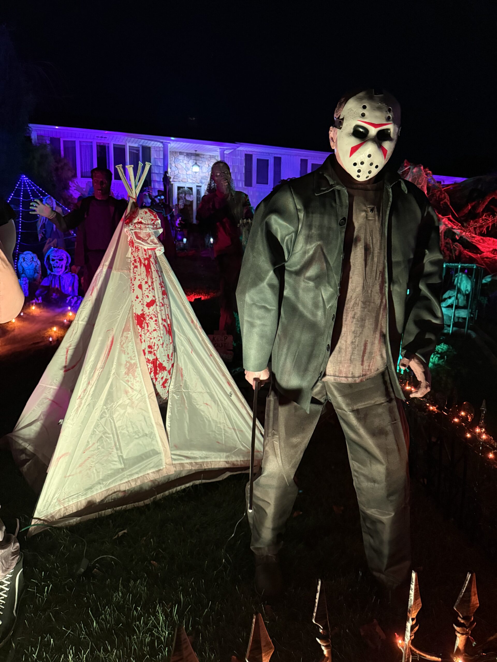 Halloween display at 7 Colgate Drive, Smithtown, NY - photo 1
