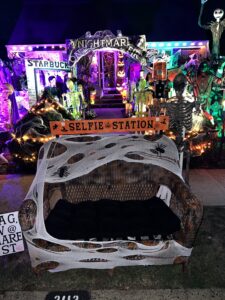 Halloween display at 2112 Fir Street, Wantagh