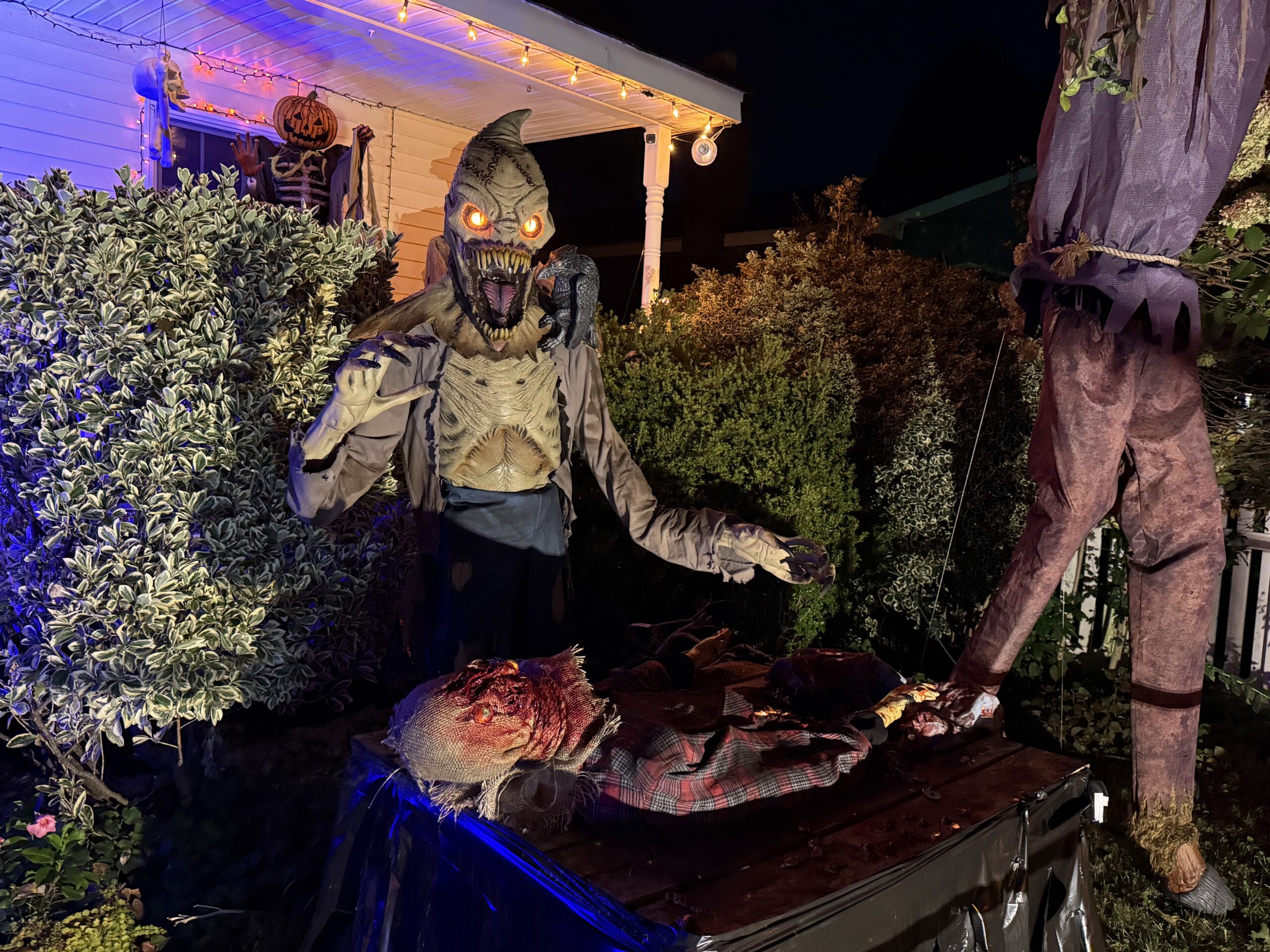 Halloween display at 1028 Stewart Avenue, Bethpage, NY - photo 1