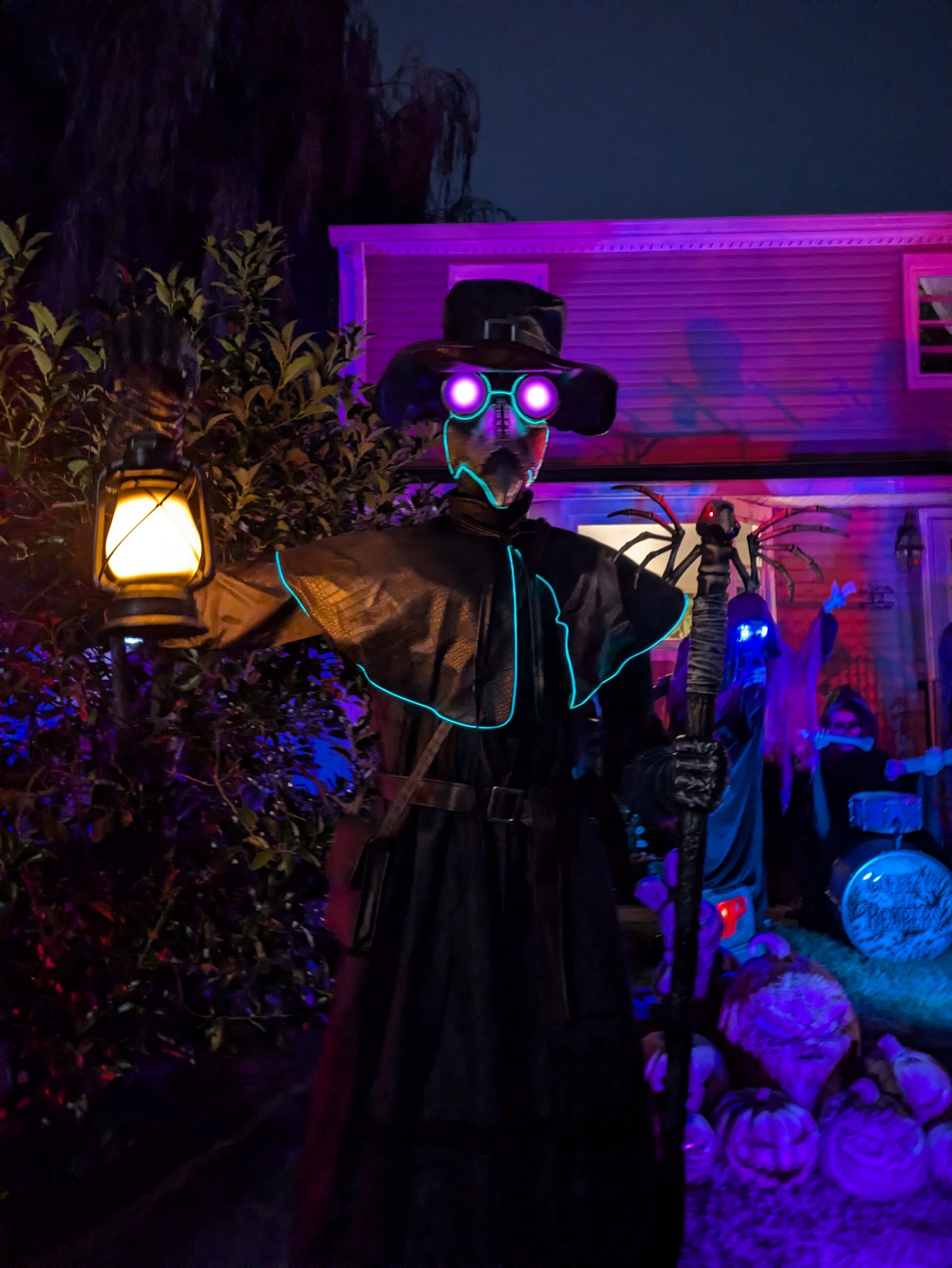 Halloween display at 42 Michigan Dr, Hicksville, NY - photo 1