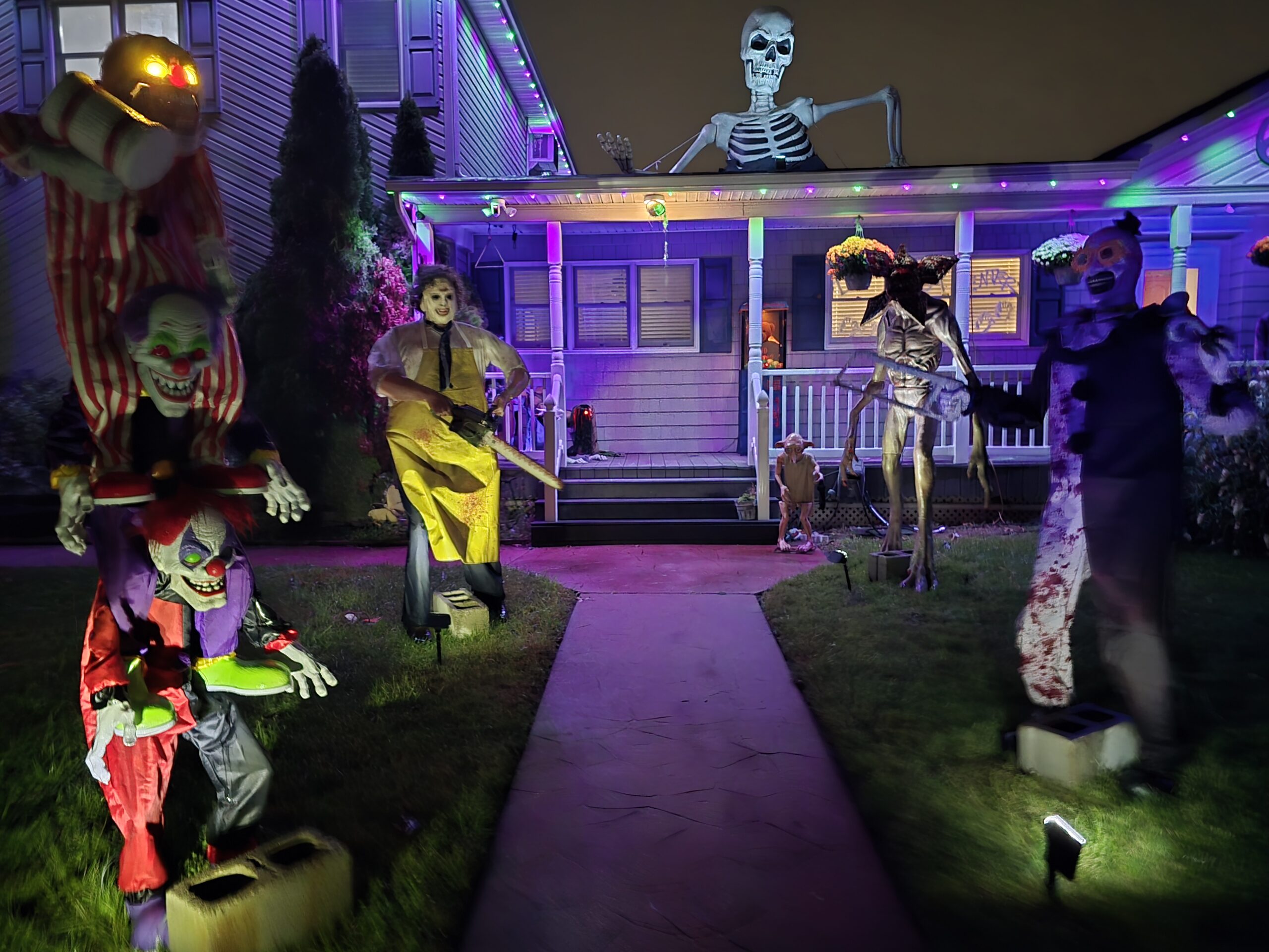 Halloween display at 65 44th Street, Islip, NY - photo 1